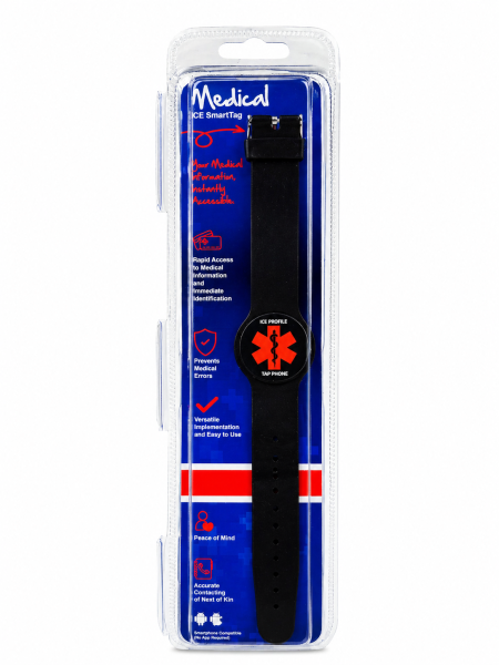ICE Wristband in packaging_enganced