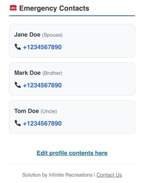 Sample Profile 3